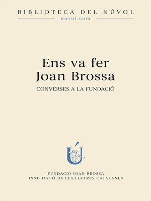 cover image of Ens va fer Joan Brossa